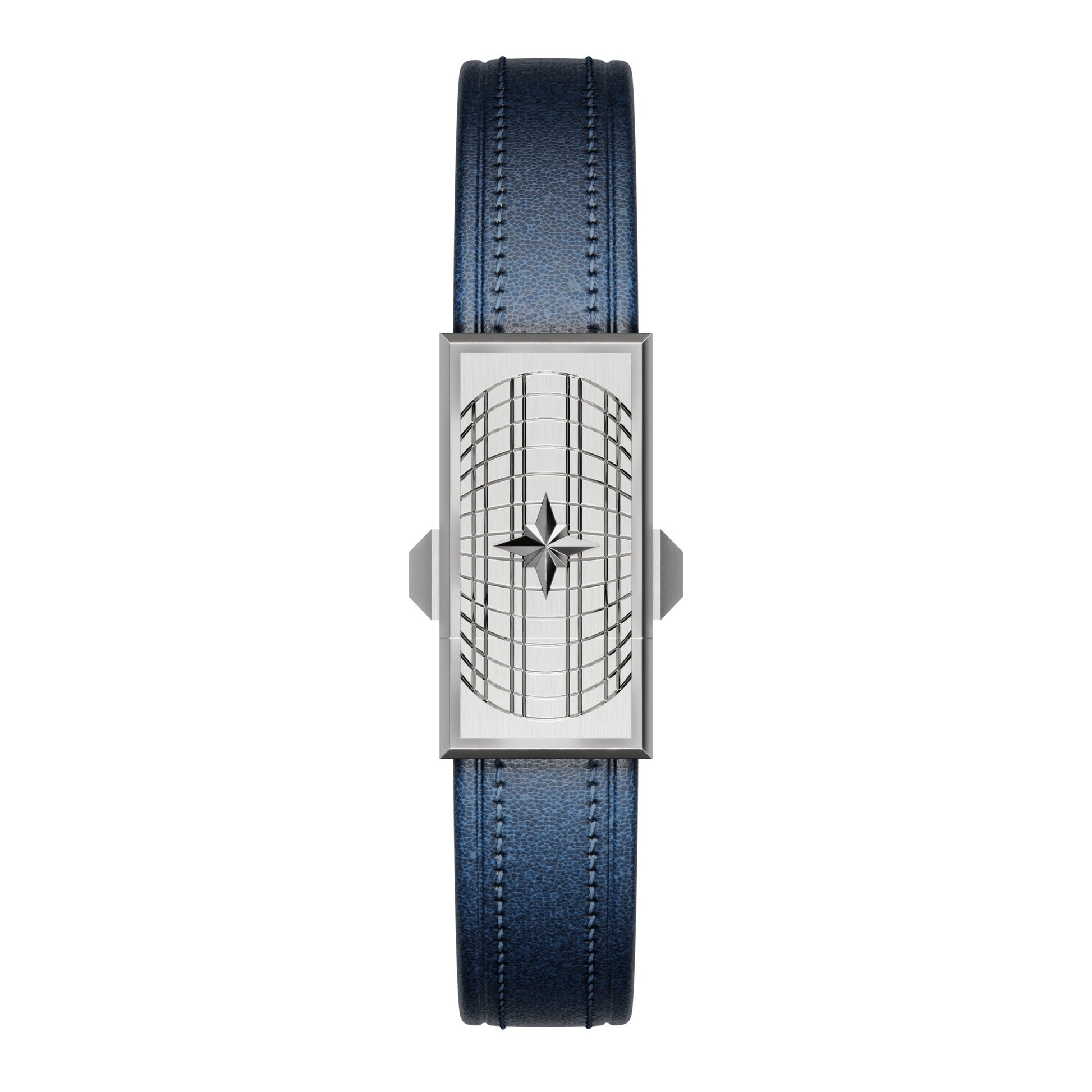 WZN Verse Blue with White Gold hardware