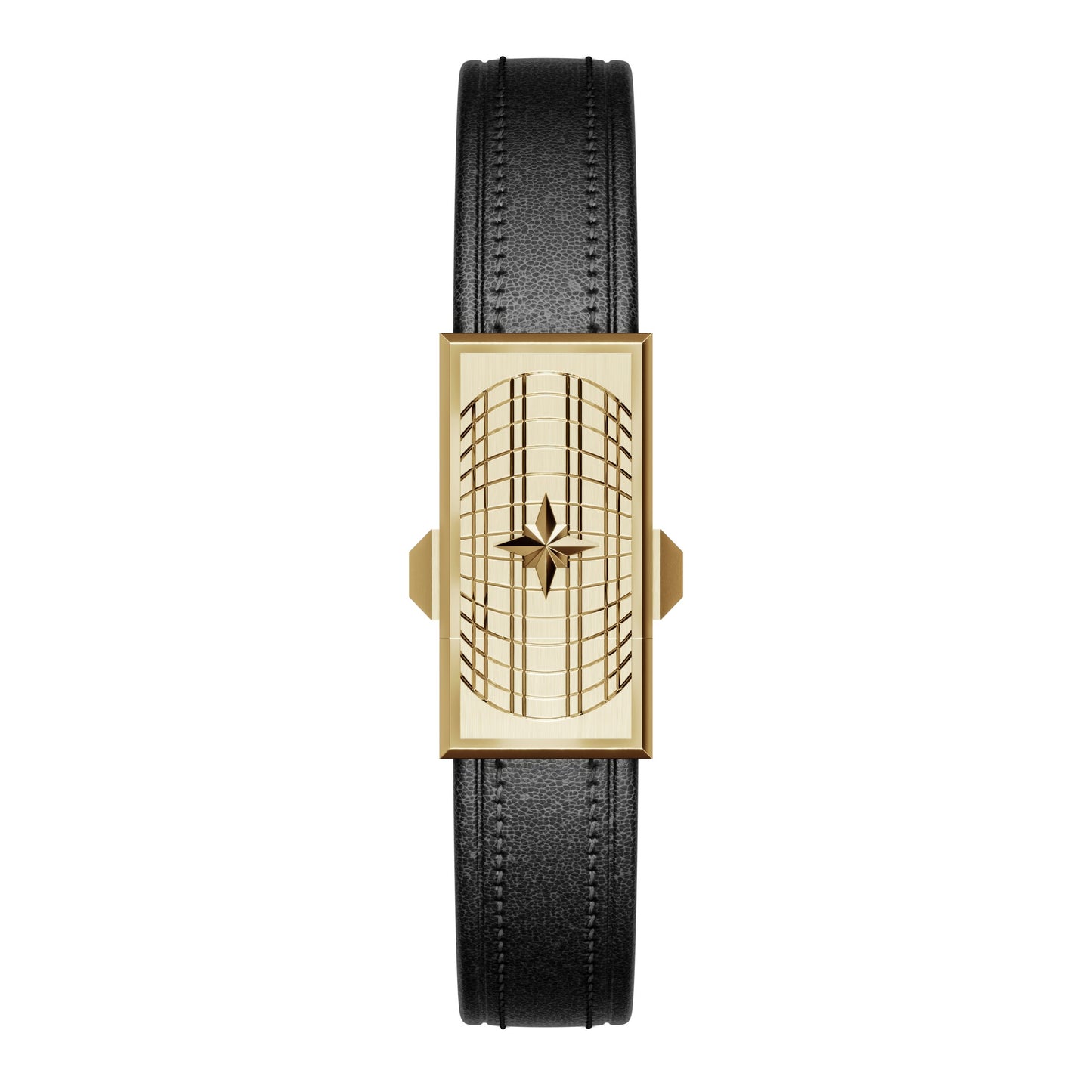 WZN Verse Black with Yellow Gold hardware