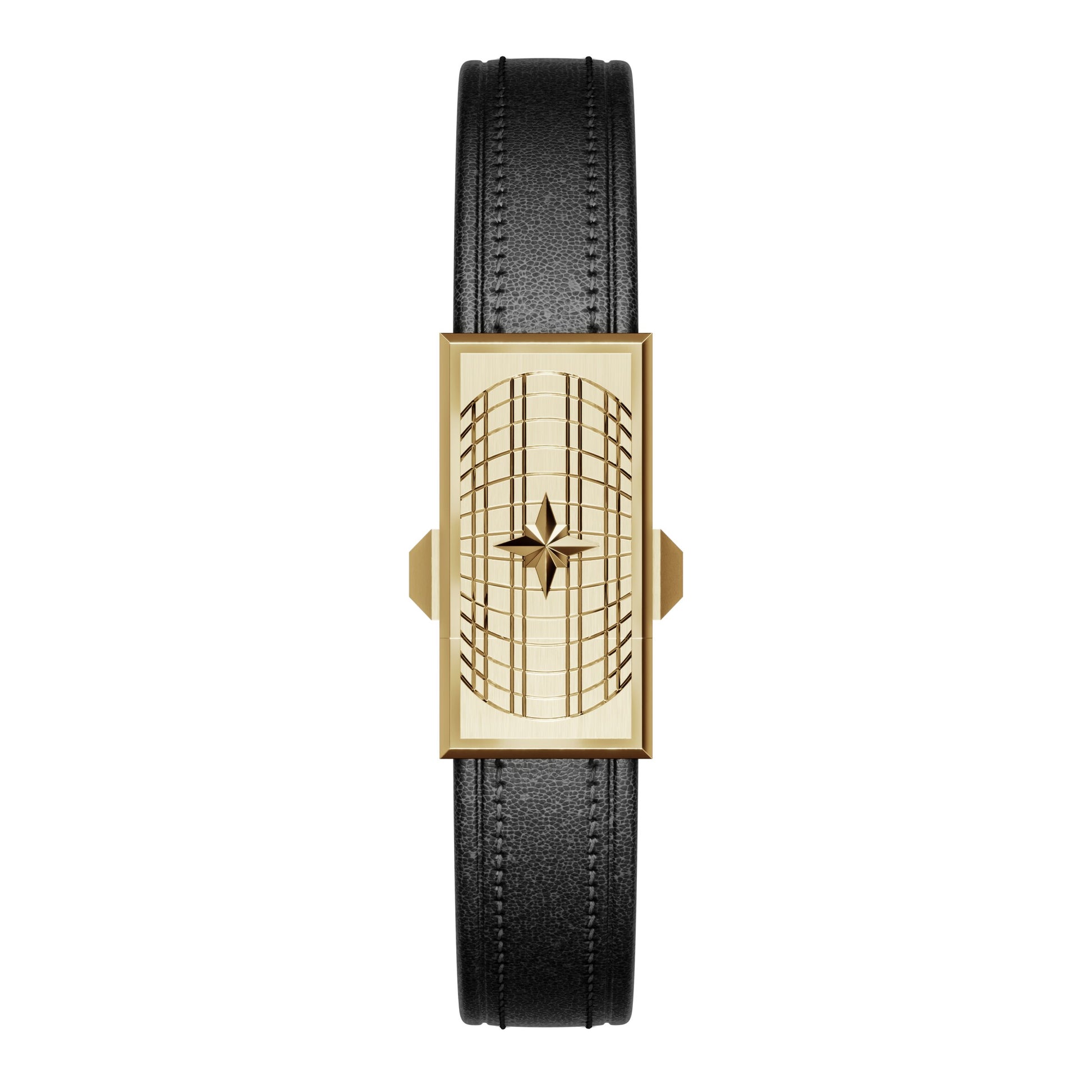 WZN Verse Black with Yellow Gold hardware