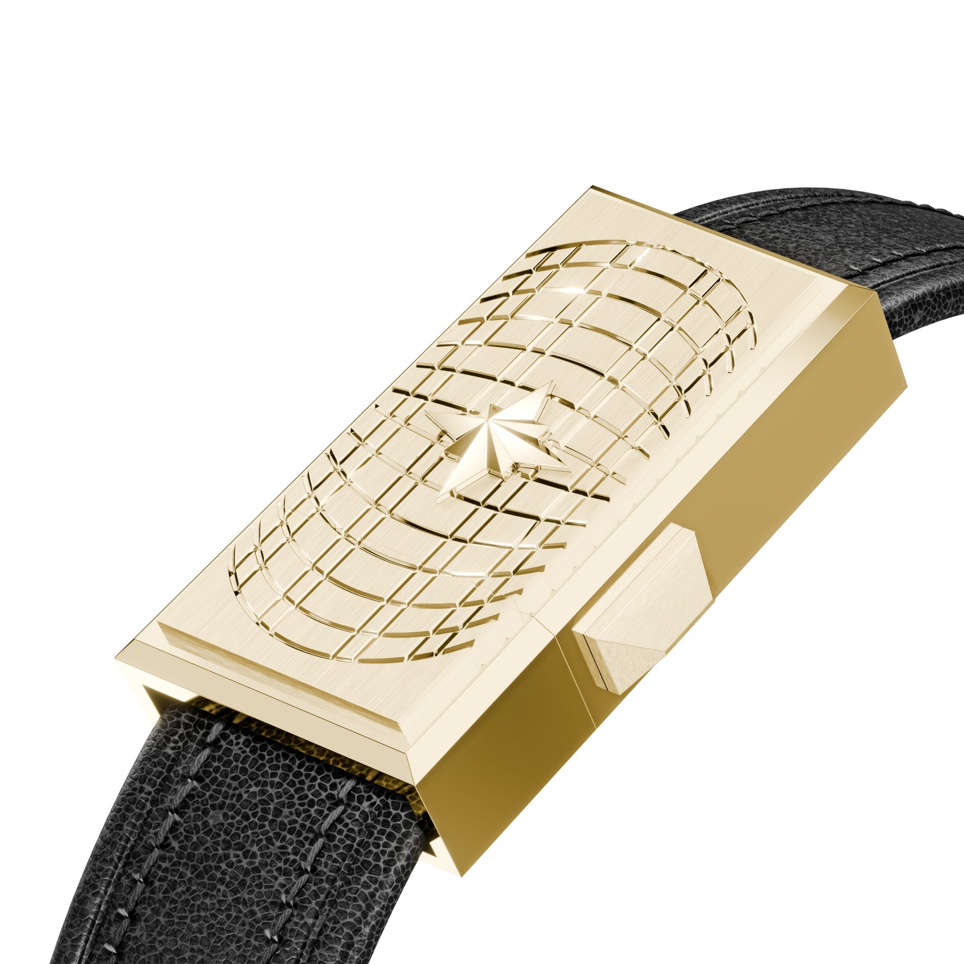 WZN Verse Black with Yellow Gold hardware