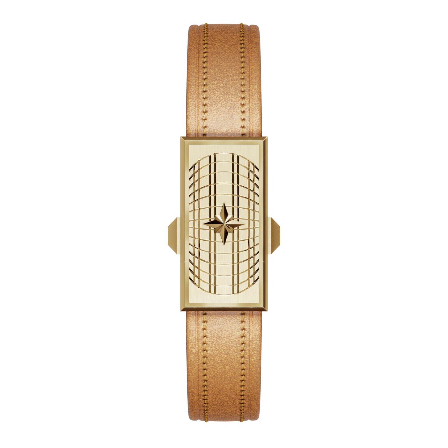 WZN Verse Tan with Yellow Gold hardware