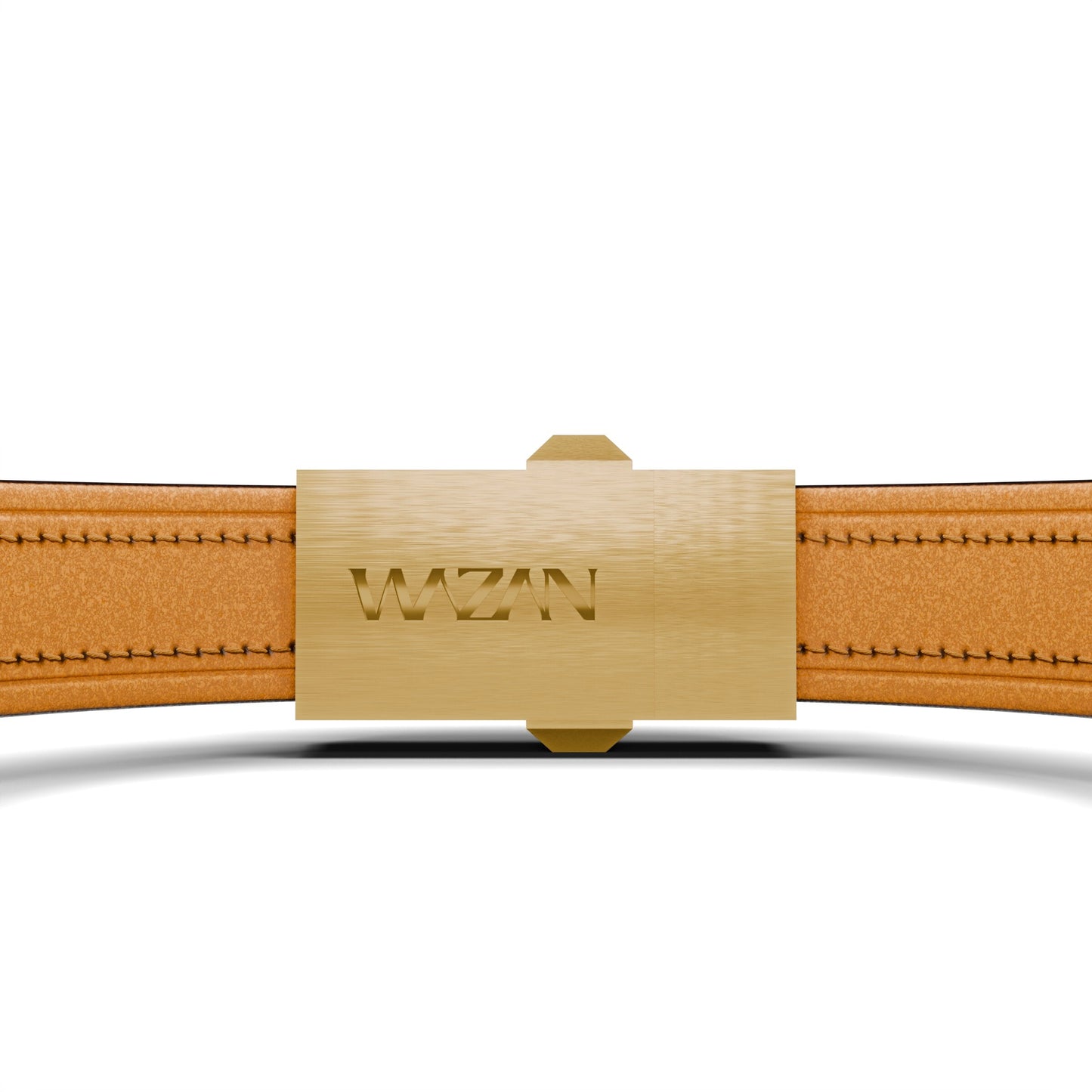 WZN Verse Tan with Yellow Gold hardware