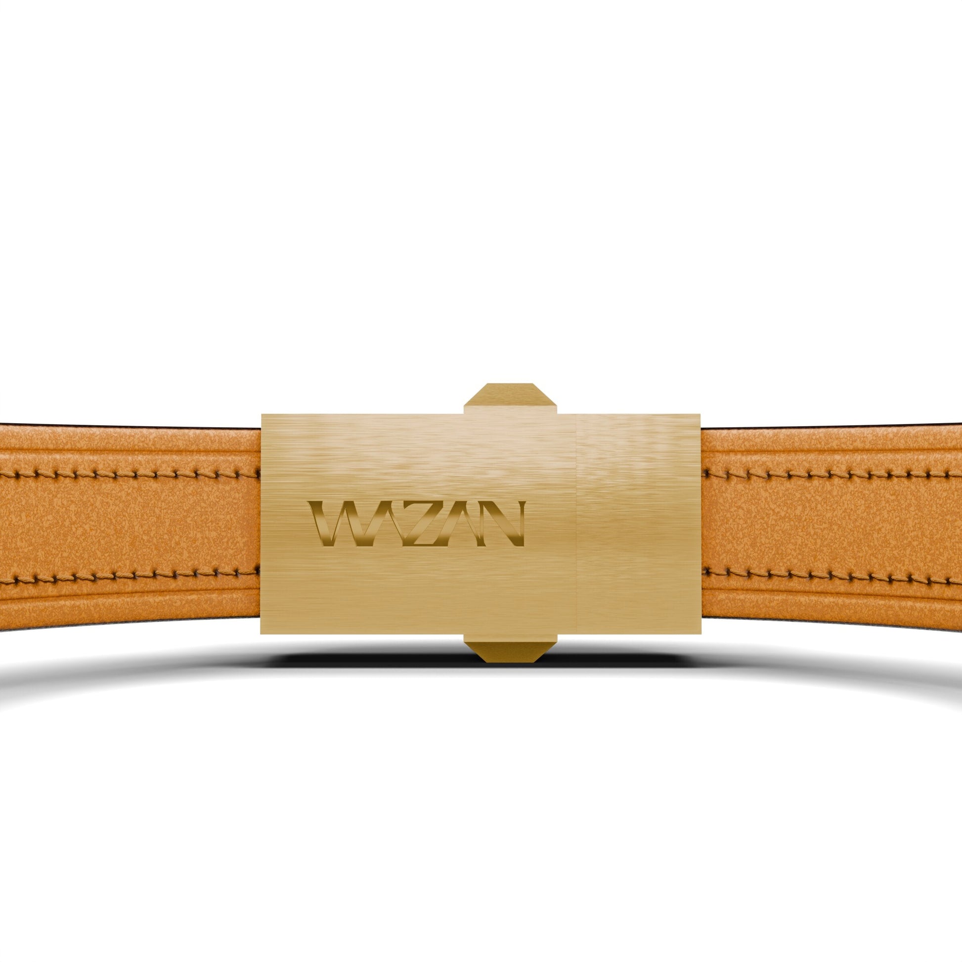 WZN Verse Tan with Yellow Gold hardware