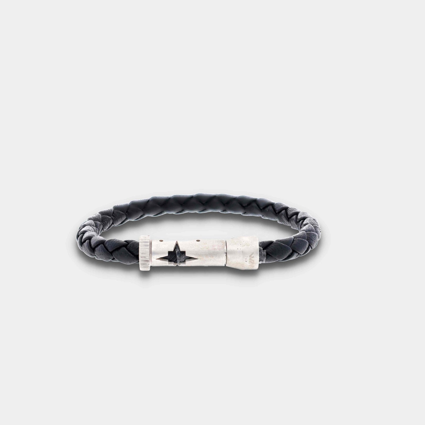 WZN Essential Black Leather Bracelet 1.0 (Matte)