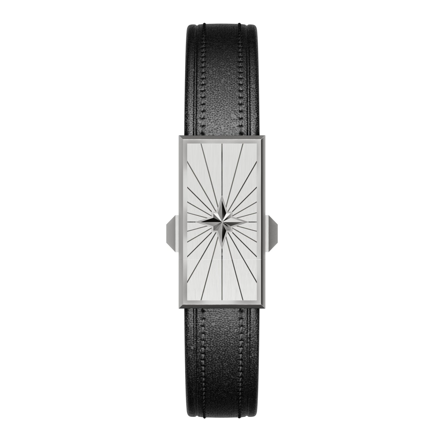 WZN Soliel Black with White Gold hardware