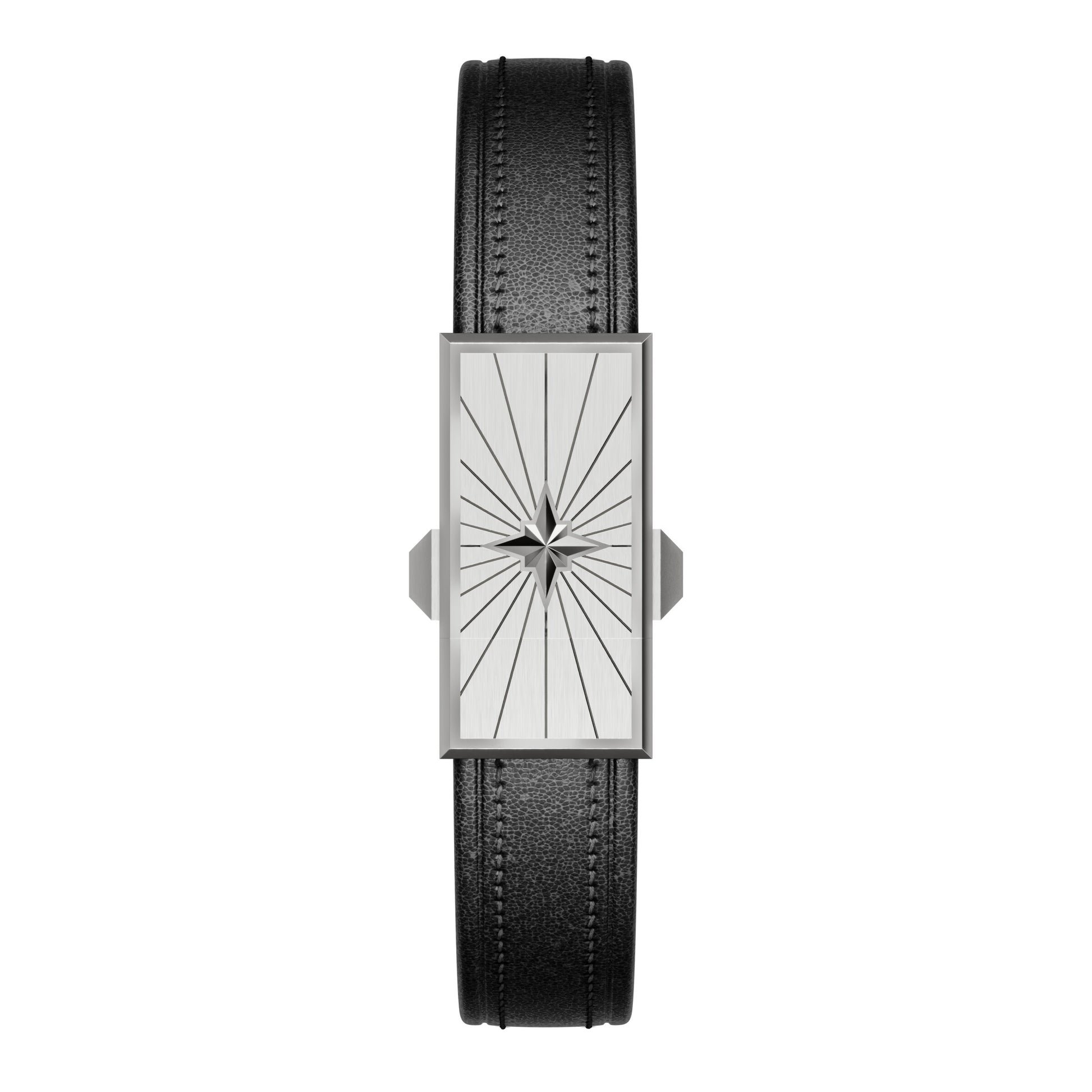 WZN Soliel Black with White Gold hardware