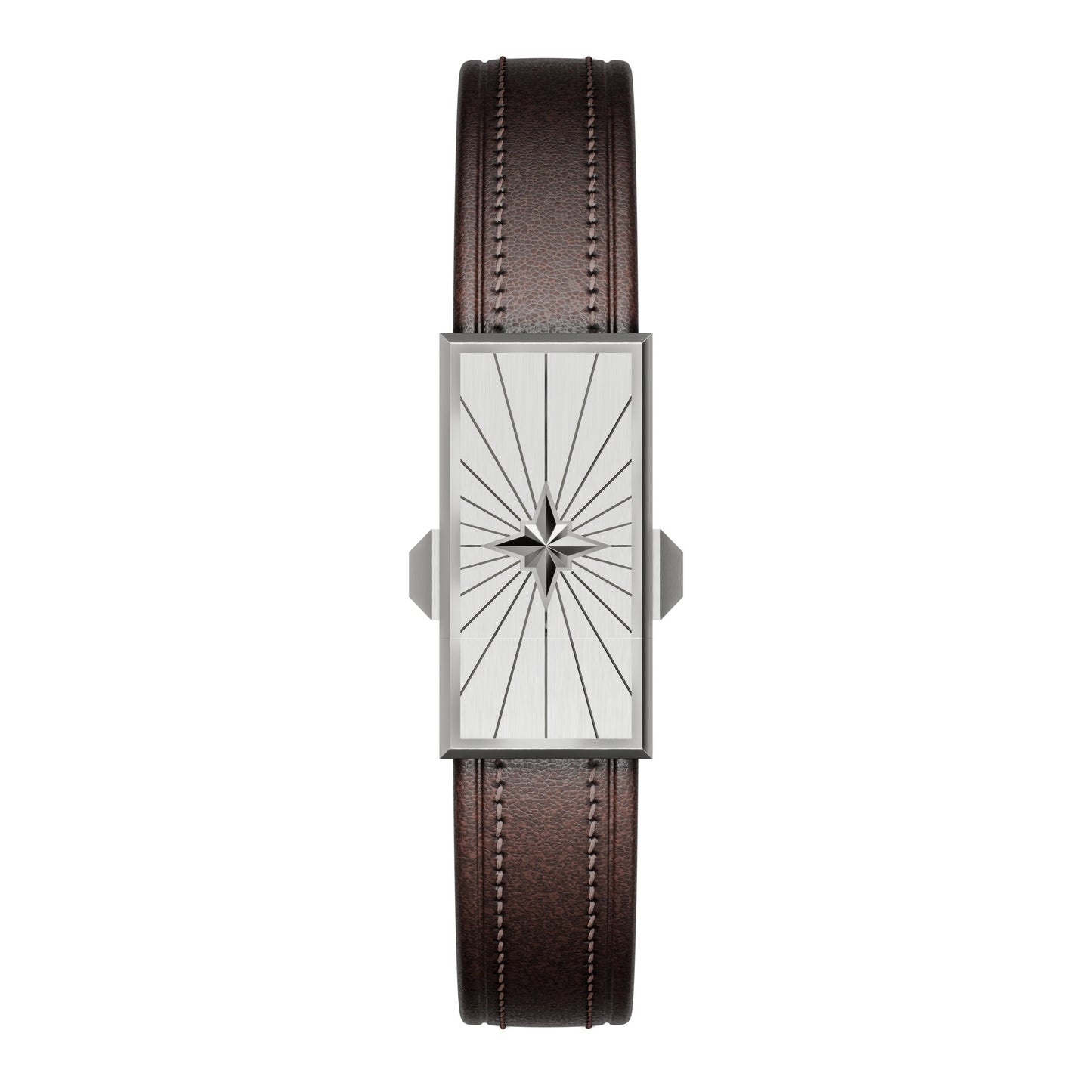 WZN Soliel Brown with White Gold hardware