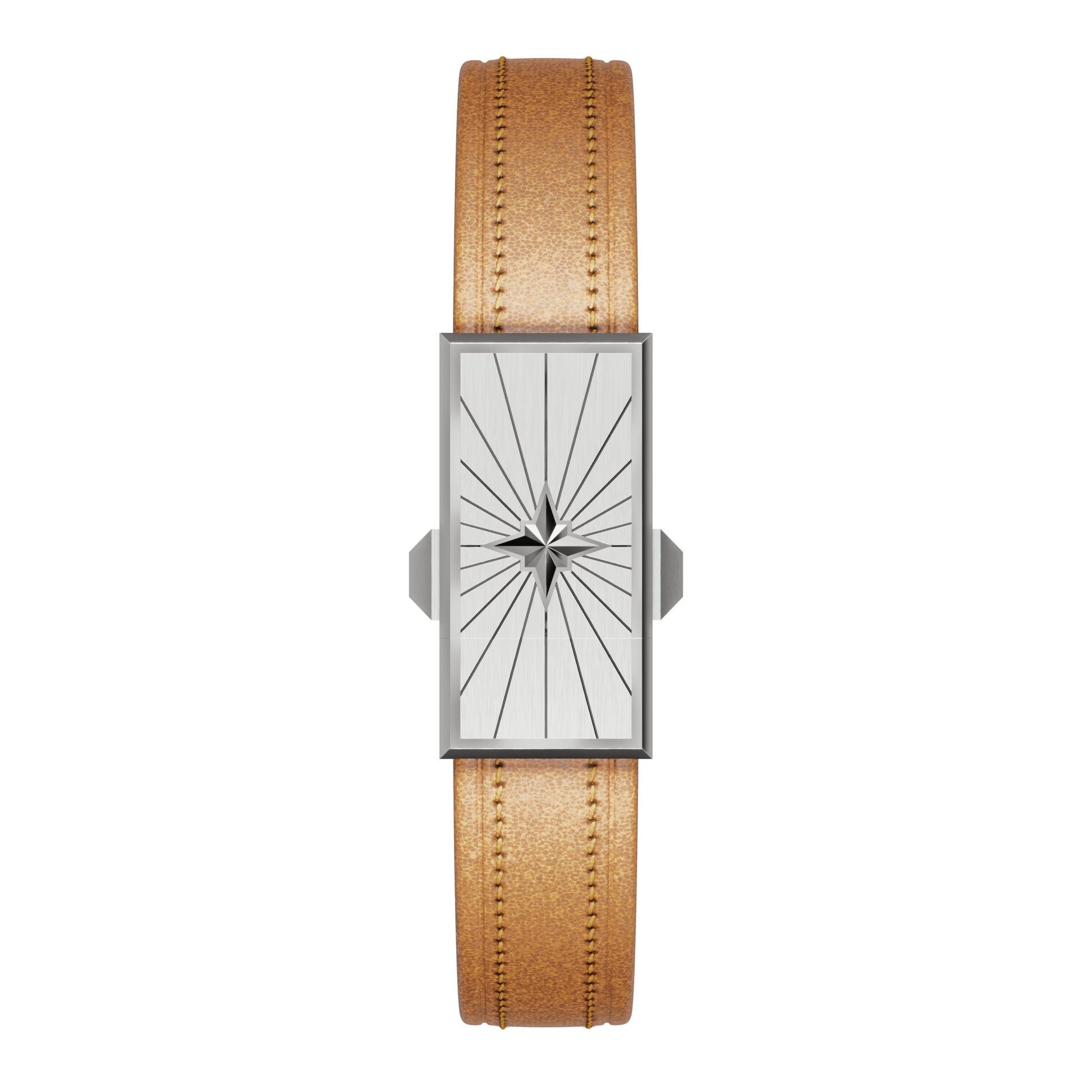 WZN Soliel Tan with White Gold hardware