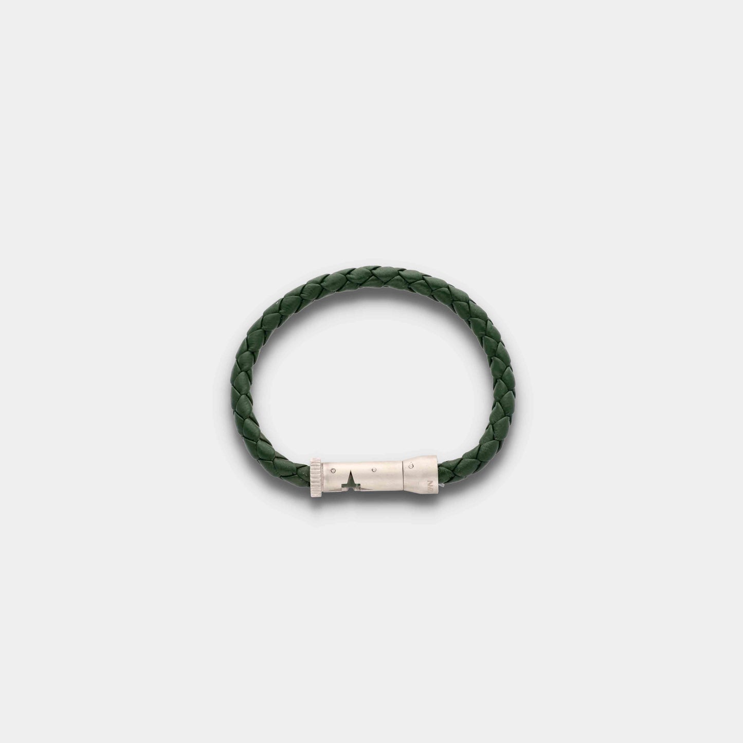 WZN Essential Green Leather Bracelet 1.0 (Matte)