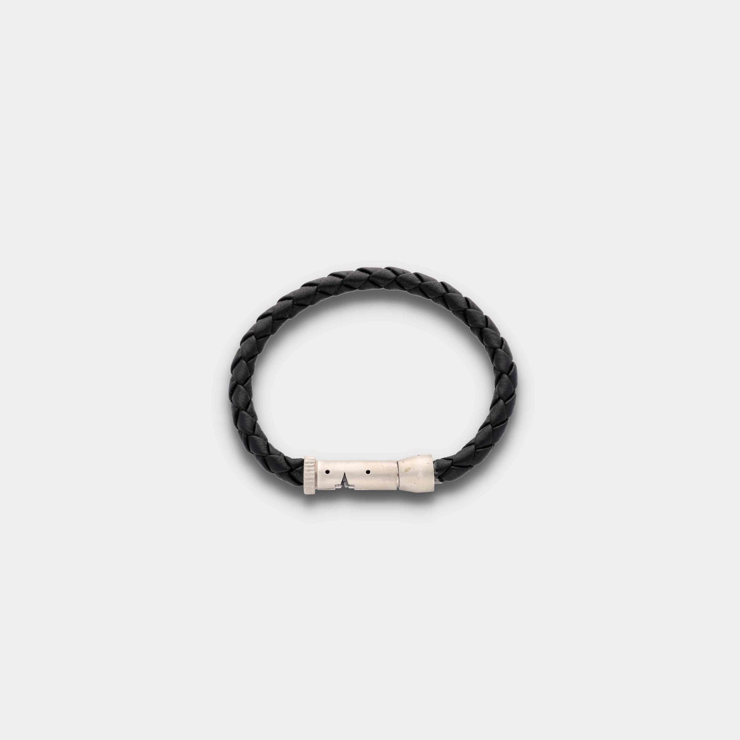 WZN Essential Black Leather Bracelet 1.0 (Matte)