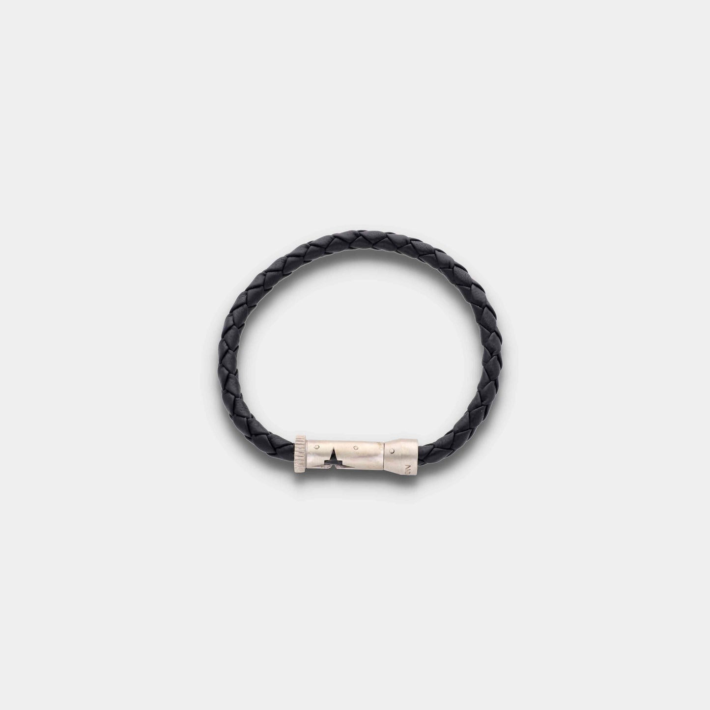 WZN Essential Blue Leather Bracelet 1.0 (Matte)